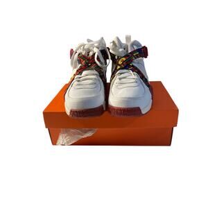 Nike Air Raid Peace White Red 318759-161 US 5.5Y OG 2008